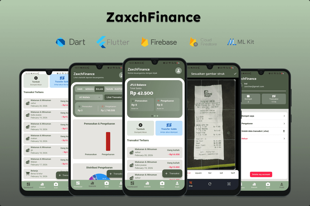 ZaxchFinance - Finance Tracker Application